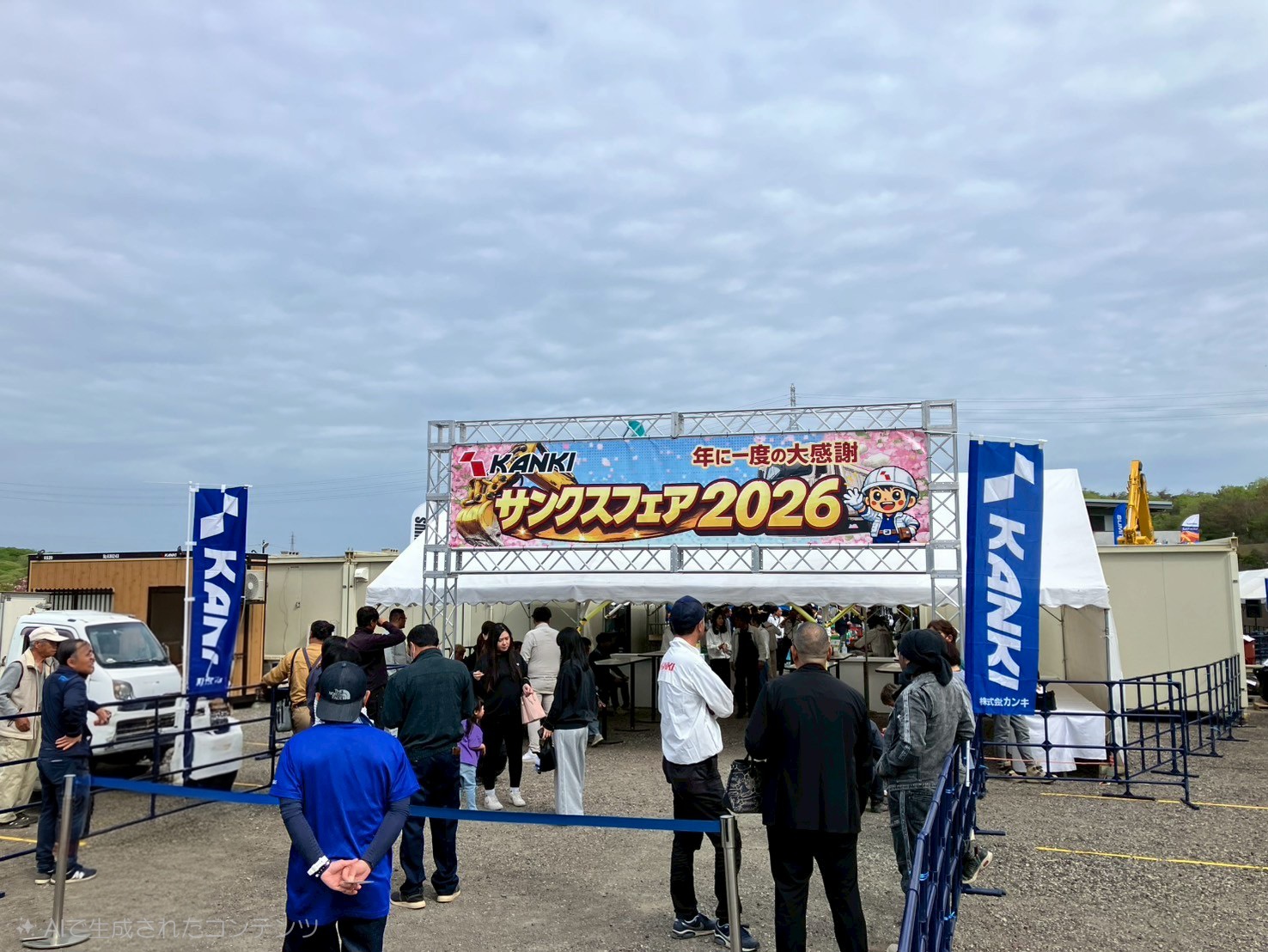 株式会社カンキ様　「2026サンクスフェアinみき」に出展してきました！